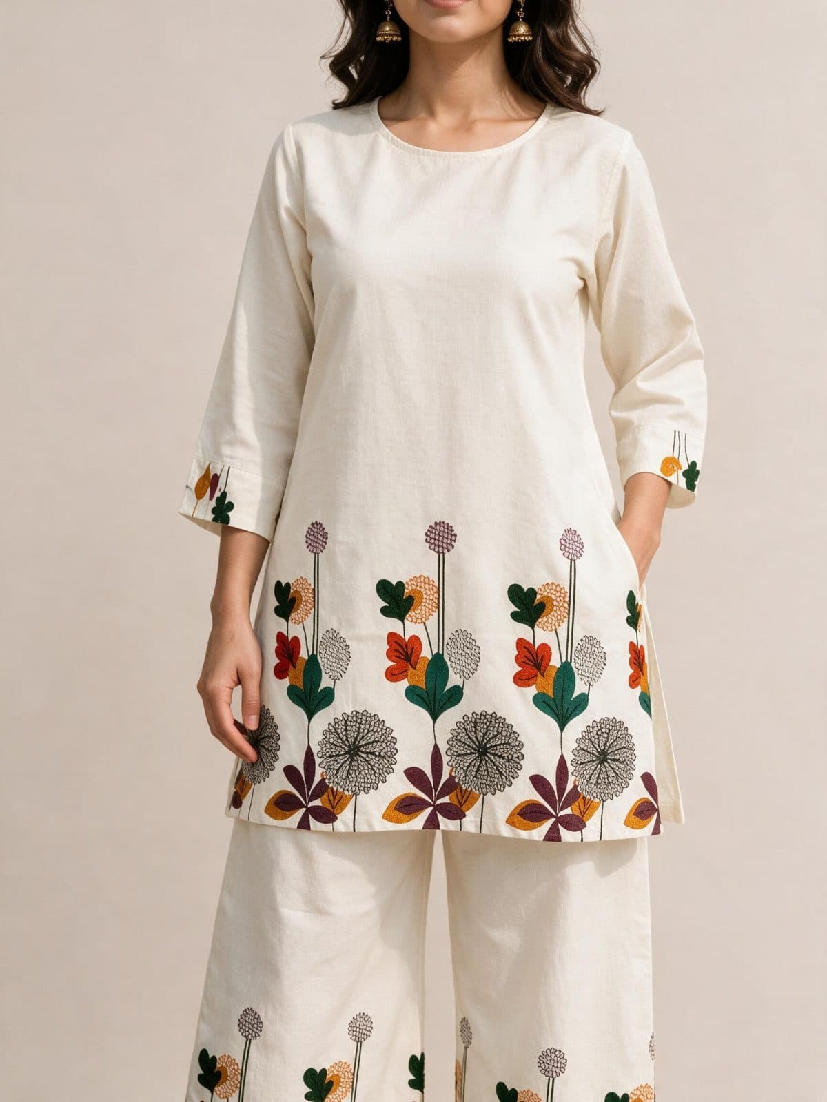 Contemporary Botanical Print Co-ord Set