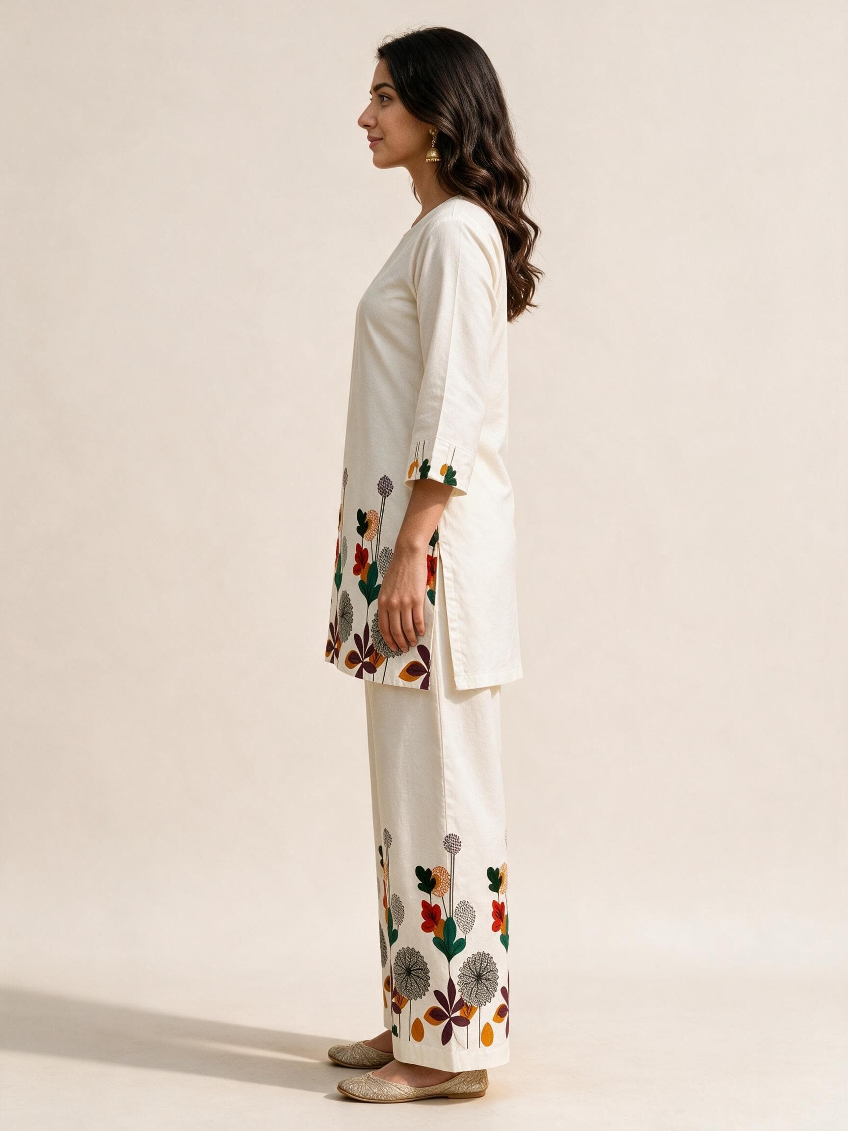 Contemporary Botanical Print Co-ord Set